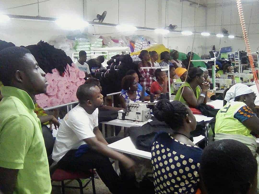 Staff durbar held at Key textiles by Global Plus Ghana Ltd