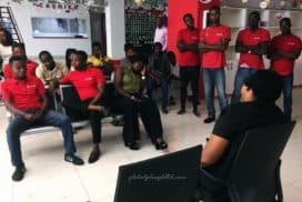 Performance review meeting held at Tekled Trading & Manufacturing Co. Ltd. by Global Plus Gh Ltd