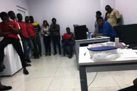 Performance review meeting held at Tekled Trading & Manufacturing Co. Ltd. by Global Plus Gh Ltd
