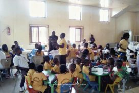 Independence Engagement activity organized for parents and students of Sunbeam Montessori by Global Plus Ghana Ltd