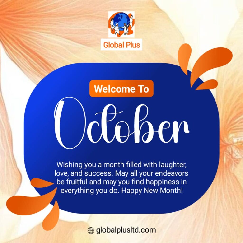 I hope that this month comes as a blessing to you and your family. Happy new month!