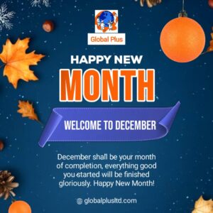 Welcome to the month of December. May this month bring you joy and great results