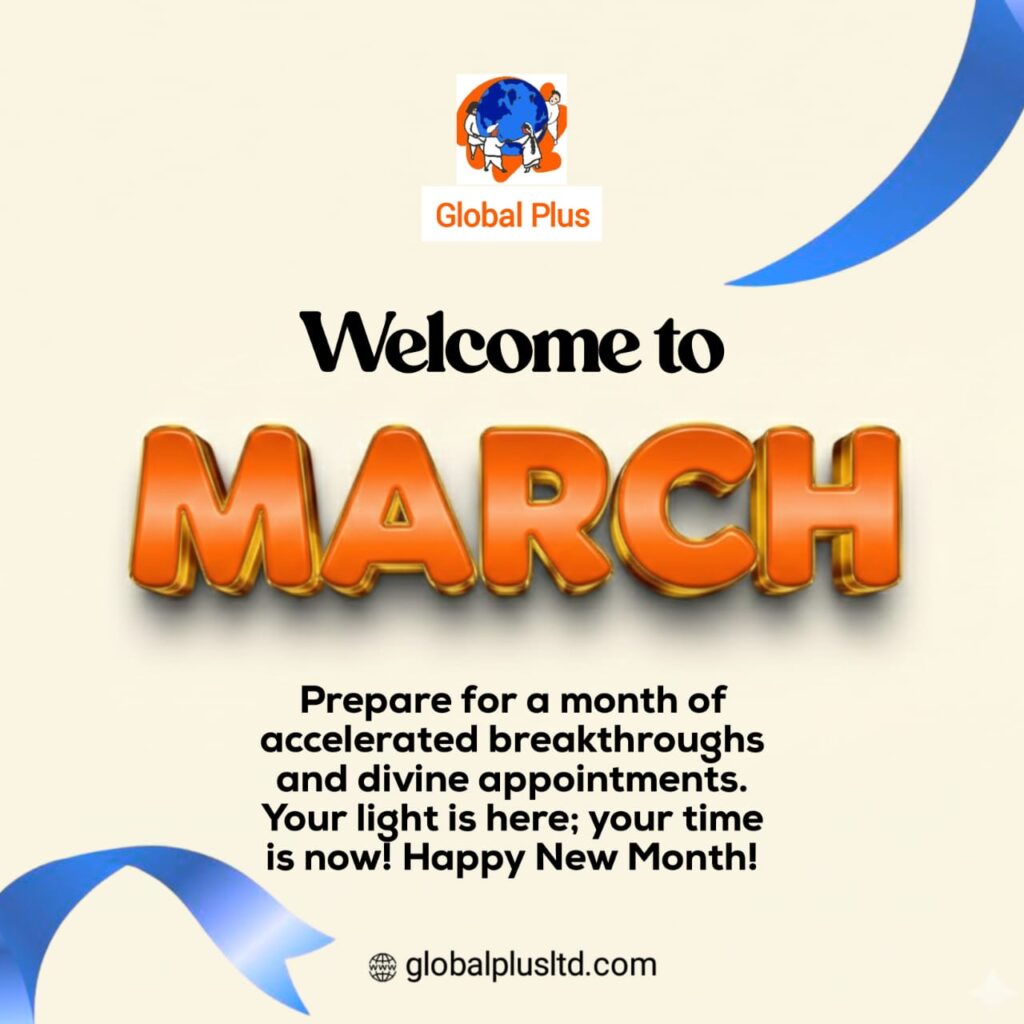 Welcome to March